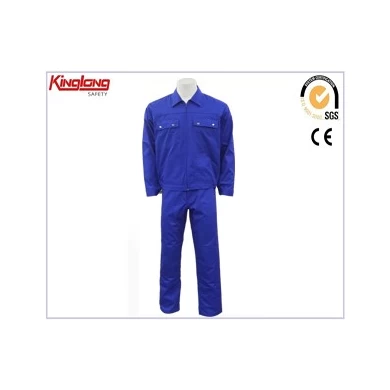 Calças e camisa de fornecedor da China, uniforme de trabalho 100% algodão
