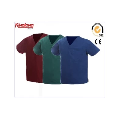 Polycotton nemocniční uniforma, peeling pro sestry z Číny, dodavatel pro muže a ženy