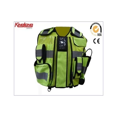 China Supplier Reflective Vest,High Visibility Sleeveless Jacket For Men