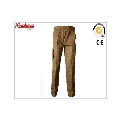China Supplier Six Pocket Cargo Pants,100% Cotton Work Trousers