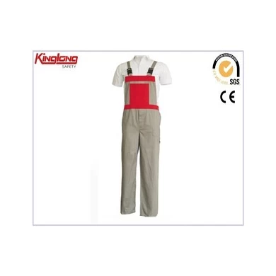 China Supplier new style men's bib overall, functional and practical safety bib overall