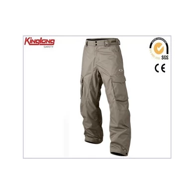 Китай оптовые рабочие брюки из 100% хлопка, дешевые брюки-карго с шестью карманами для мужчин