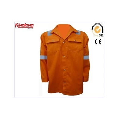 China groothandel brandvertragende broek en shirt, 100% katoenen werkuniform voor heren