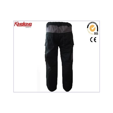 Kiina Polycotton Cargo -housujen tukkumyynti, miesten väriyhdistelmätyöhousut