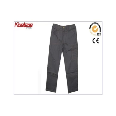 Pantaloni cargo da lavoro all'ingrosso in Cina, pantaloni da uomo a sei tasche con combinazione di colori
