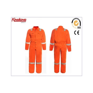China fire retardant coveralls supplier , 100%cotton Flame Resistant Coveralls Factory