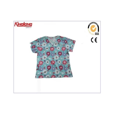 China hot sale summer shirt,  fashionable and beautiful printed top
