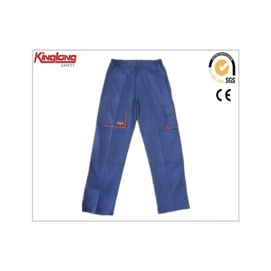 monaróir tSín pant lasta ócáideach durable, pócaí taobh pant lógó saincheaptha le waist leaisteacha