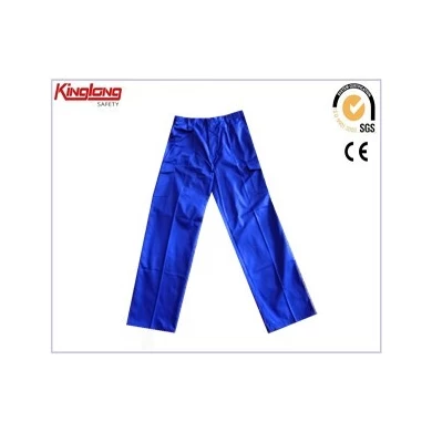 China manufacturer hot sale cargo pant, summer loose and comfortable blue pant