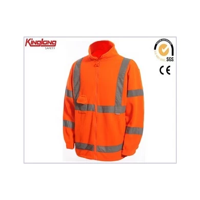China supplier work jacket, polar fleece jacket for men