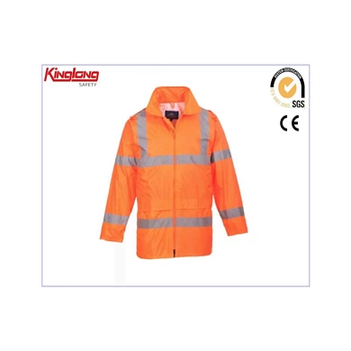 China winter reflective instrurial safety workwear jacket