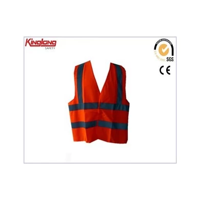 China workwear wholesale reflective vest,high visibility orange swim sports vest