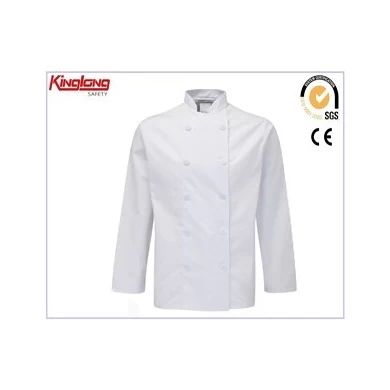 Kiinan tehdas Chef Coat Tarjoilija Uniform Western Moderni Virka-