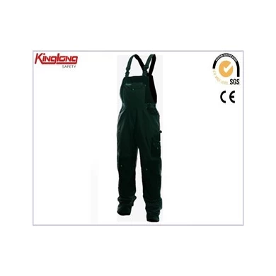 Color mix pvc zipper working bib pants,China manufacturer high quality mens workwear bib pants