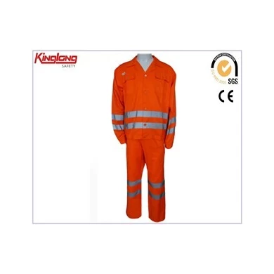 Vlastní bavlněná pracovní uniforma, pracovní bunda a kalhoty pro muže