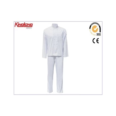 chinaworkwearsupplier-Uniforme da cuoco in cotone con retro elastico-Cina abbigliamento da chef fornitore dorato