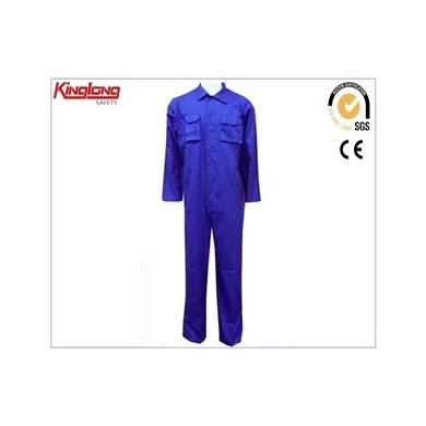 Flame resistant clothes workwear coveralls,China manufacturer high quality cotton one piece coverall