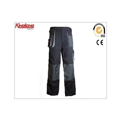 Functional and practical leg reinforcement cargo pant, new design tool pockets elastic waist pant