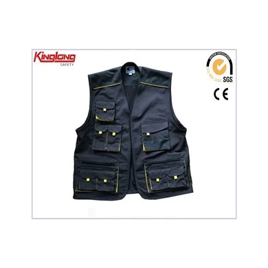 Good quality workwear vest,men's fishing garments with no sleeve
