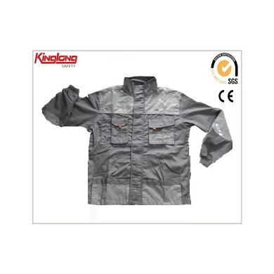 High Quality Jacket,Workwear Mens High Quality Jacket,Gray Color Canvas Workwear Mens High Quality Jacket