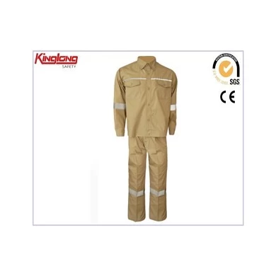 High Visibility Workwear Uniform,100% Cotton Redlective Pants and Shirt