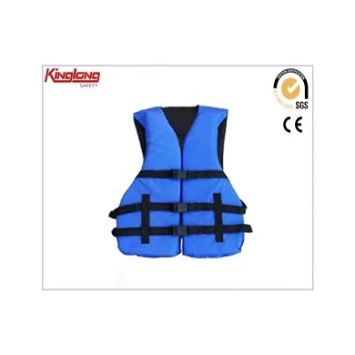 Hoogwaardig waterdicht vest met meerdere zakken, geavanceerd materiaal blauw vest zonder mouwen