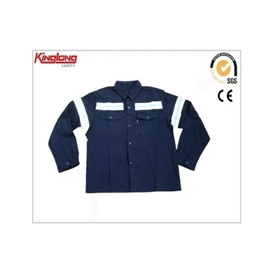 High visbility working shirt top jacket,Mens workwear jacket  high quality for sale