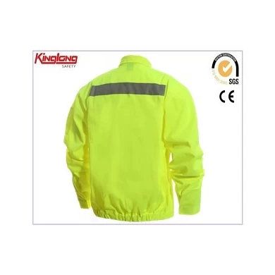 Alta visibilidad fabricante de ropa de trabajo, chaqueta reflectante trabajador para los hombres