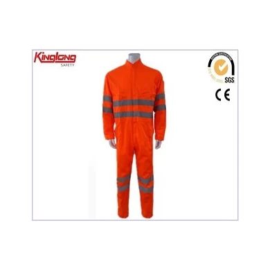 Hivi high quality workwear coveralls for sale,Reflective tape fluo colorful men's working coveralls