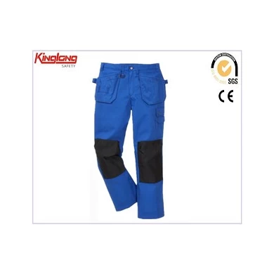 Hot China wholesale cheap factory cargo pants, multi pockets trousers for work, workwear uniform pants