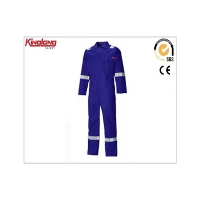 Hot style blue color cotton workwear coveralls,New products mens working safety coverall