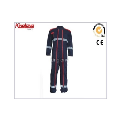 Maunfacturer high quality Fire Retardant Workwear Overalls ,low price safety coveralls