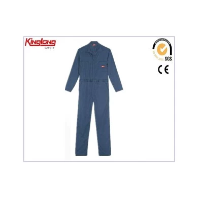 Macacão de algodão respirável mecânico para adultos para uniformes masculinos de trabalho