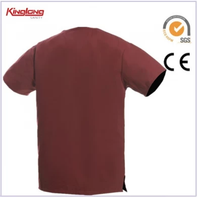 Roupas masculinas logotipo de venda superior vestuário de trabalho personalizado uniforme de enfermeira