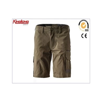 bríste fabraice chadás éadaí oibre poileistear bhfear, bríste oibre Samhraidh pants leath d'fhir