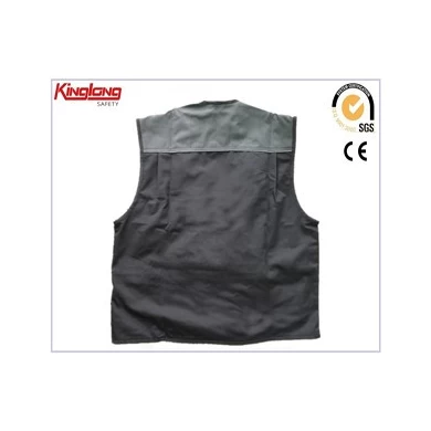 Multi Pockets Working Vest,Canvas Multi Pockets Working Vest,Functional Mens Canvas Multi Pockets Working Vest