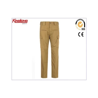 Wielokolorowe męskie spodnie cargo, hurtowe wysokiej jakości spodnie robocze w niskiej cenie