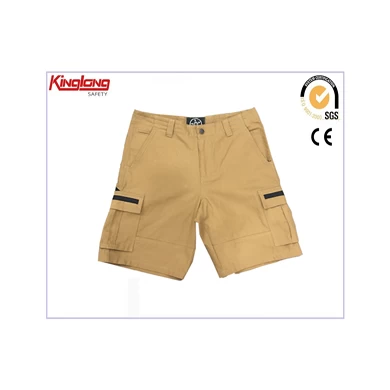 Pantalones cortos de carga para hombre con bolsillos laterales de proveedor OEM recién llegados