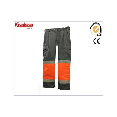 Novo estilo de calças antichamas de segurança usadas para trabalho