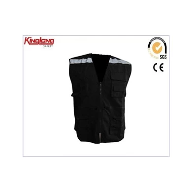 New arrival high quality no sleeves vest, spring style chest pockets vest