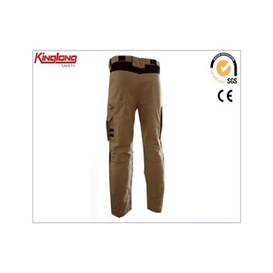 New color combination light grey trousers,Work wear pants high quality china supplier