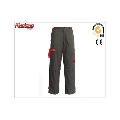 Dearadh nua waist leaisteacha mens pant, pant pócaí taobh lógó saincheaptha