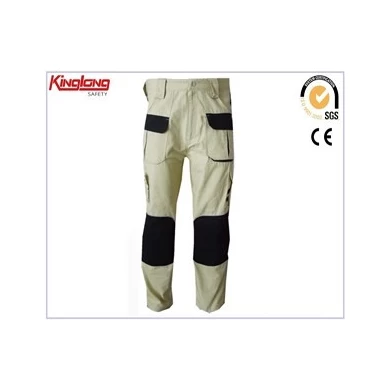 New fashion high quality men's workwear cargo pants,China supplier hot sale working trousers