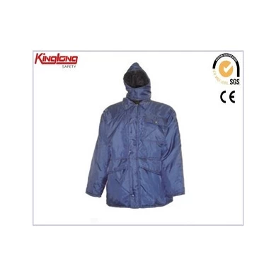 Jaqueta de inverno de mangas compridas unissex da moda, jaqueta de material avançado de enchimento 100% poliéster