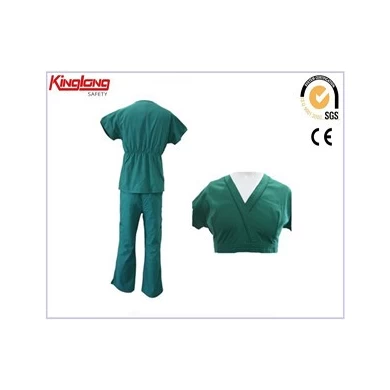 Verpleegstersuniform Gedrukte katoenen patronen van medische kleding voor uniformen voor ziekenhuisspullen