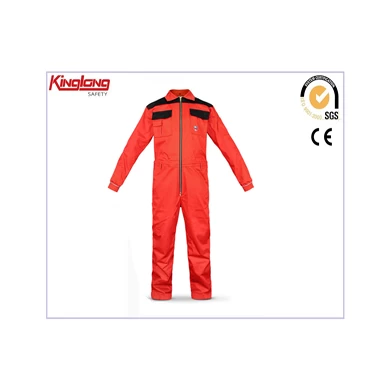 Orange Cotton High Vis reflective safety fire retardant coverall