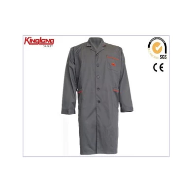 Personalizado Escudo larga de la energía Ropa de trabajo de laboratorio, el personal médico de enfermería / Doctor Hospital de la capa del laboratorio Uniformes