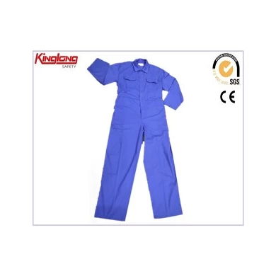 Polycotton Work Coverall,Mens UK Style Polycotton Work Coverall,Royal Blue Mens UK Style Polycotton Work Coverall