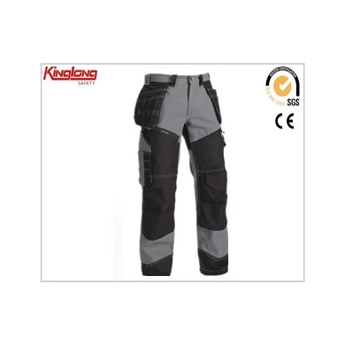 Polykatoen werkbroek knielap broek,Heren duurzame mechanische werkkleding polykatoen werkbroek knielapbroek