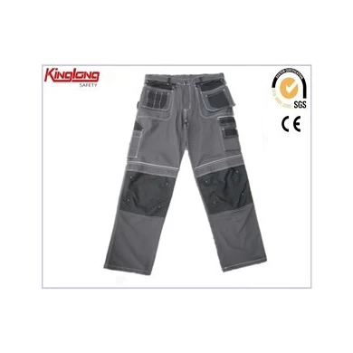 Profesionální design těžká pánské pracovní kalhoty, Kvalitní dodavatel pracovních oděvů kalhoty china